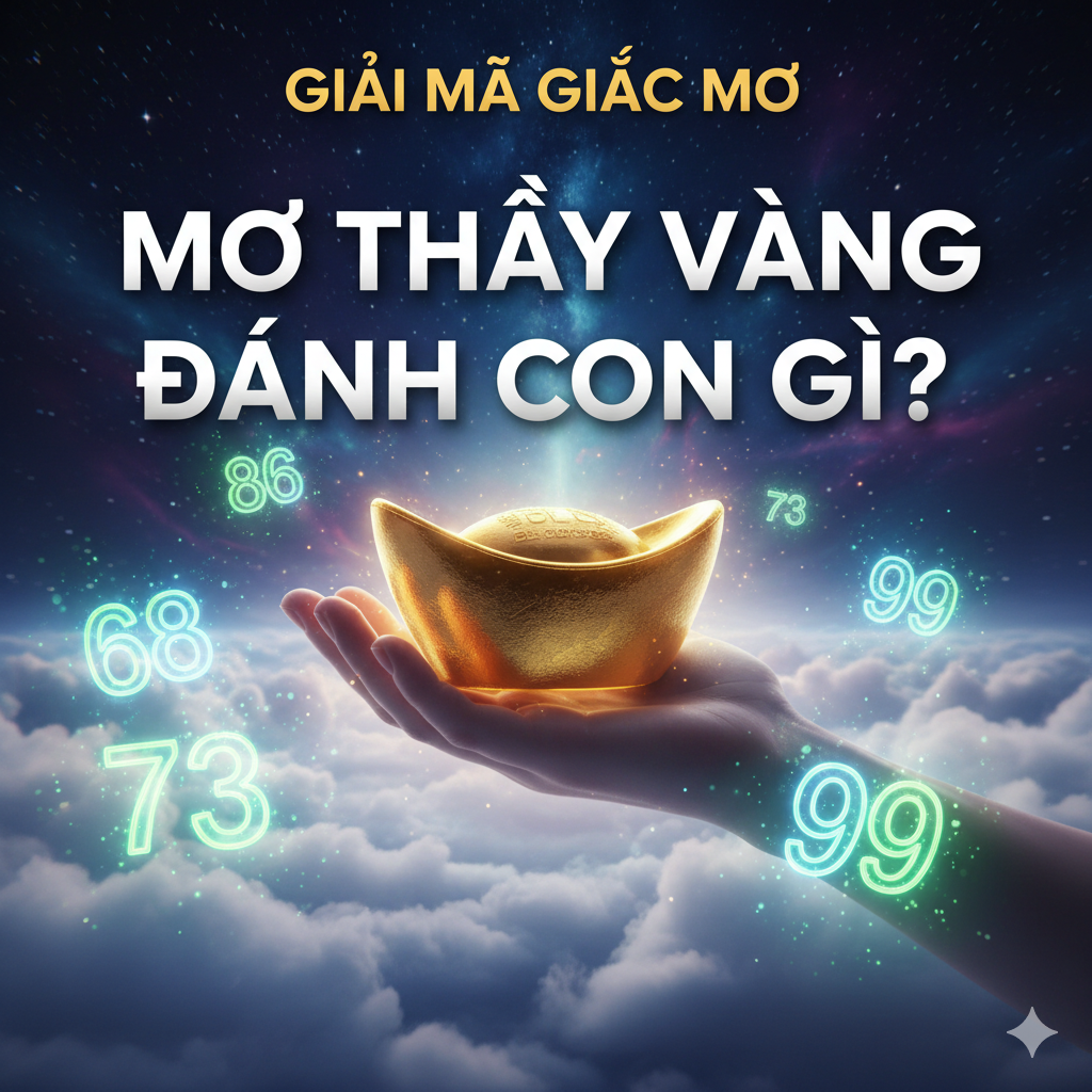 Mơ Thấy Vàng Đánh Con Gì, mơ thấy vàng có ý nghĩa  gì - Soicau868, Soicau247